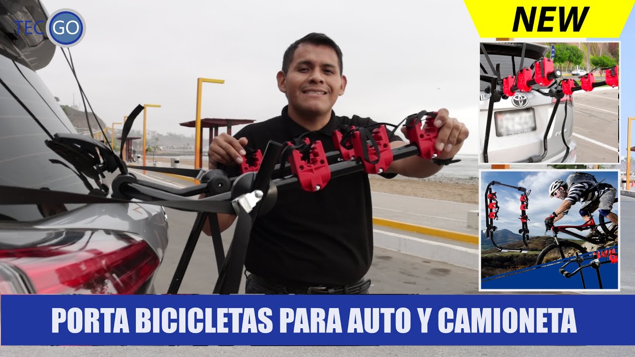 🔥RACK PORTABICICLETAS PARA AUTO Y CAMIONETAS.