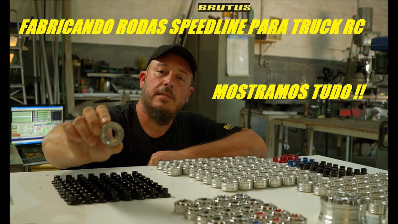 FABRICAÇÃO DAS RODAS SPEEDLINE BRUTUS PARA TRUCKS TAMIYA 1/14