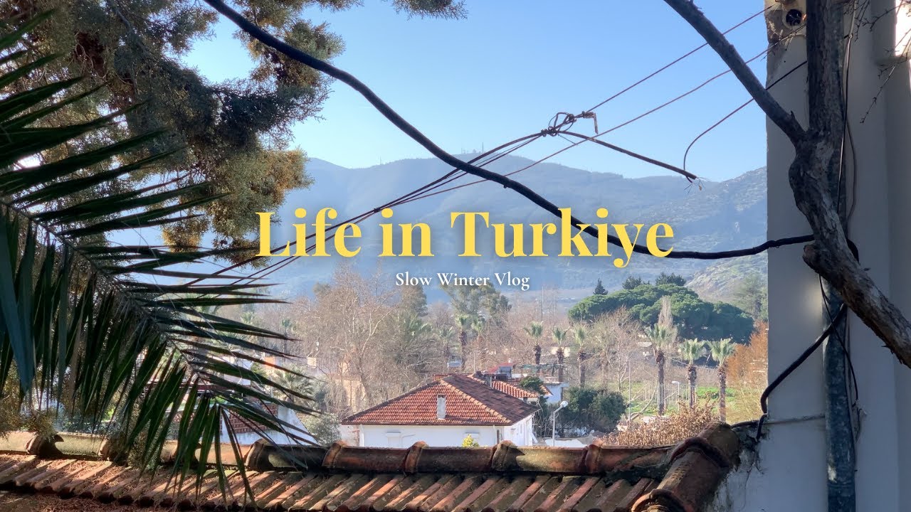 Winter life in a small town in Türkiye | Farmers` Market, New hobbies & baking | Silent Vlog🌿