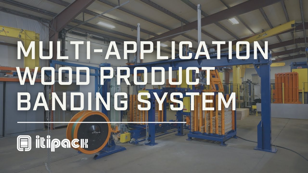 Multi Application Lumber Strapping Machine Video