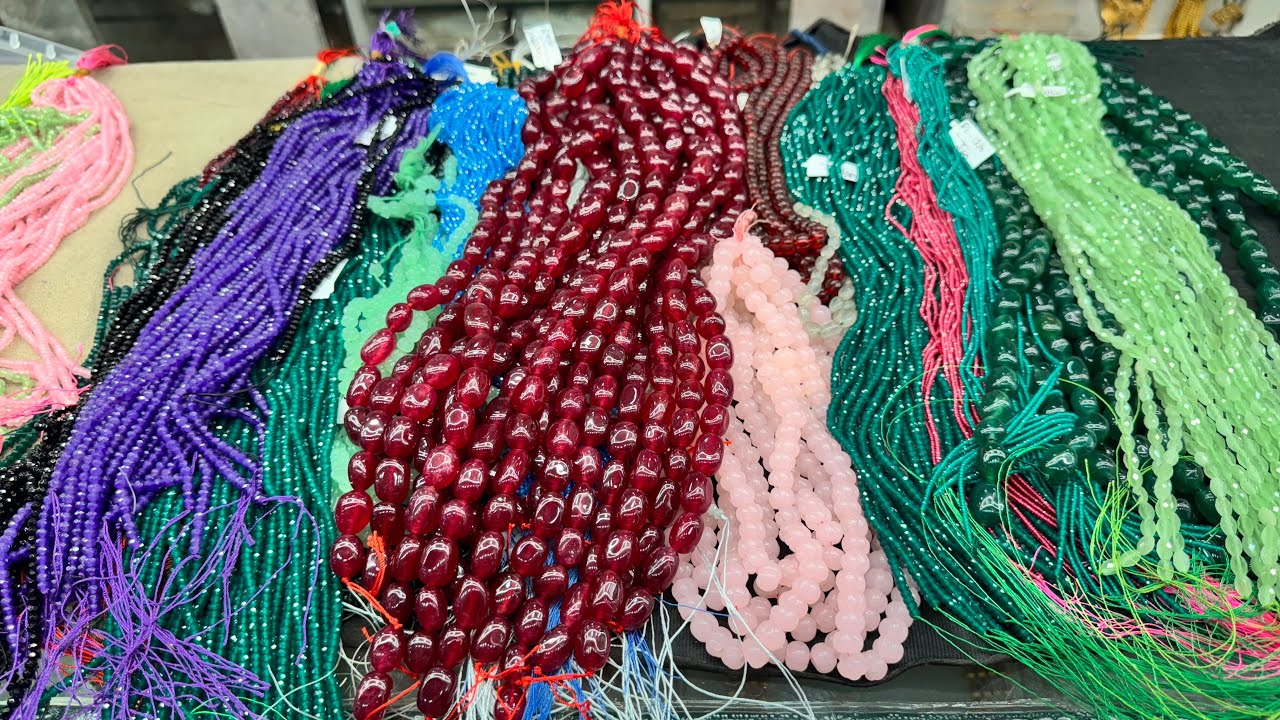 Chickpet Banglore Wholesale ಬೆಲೆಯಲ್ಲಿ Beads Collection||7rs/- 48years Trusted Shop Single Courier AV