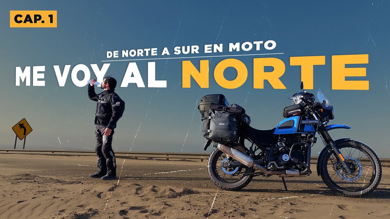 Conozco al CAMIONERO más BACÁN (genial) de Sudamérica 🚛  / Norte de Chile en MOTO (Cap.1)
