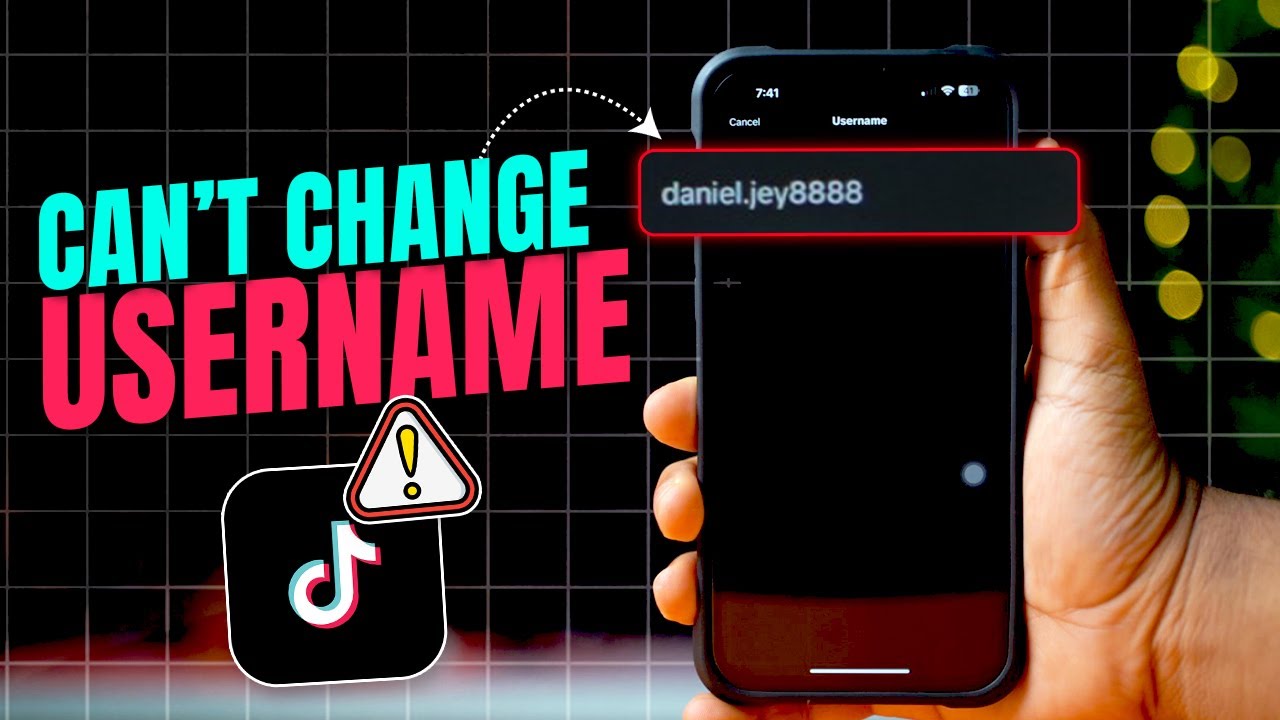 Fix Can&rsquo;t Change Username in TikTok | TikTok Username Not Updating Problem