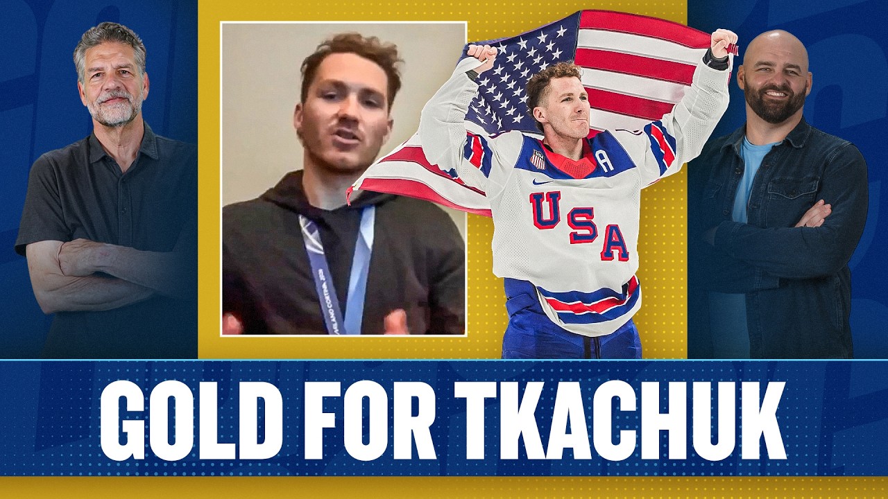 Matthew Tkachuk on Olympic Gold, USA Hockey & Stanley Cup Glory | Golic & Golic
