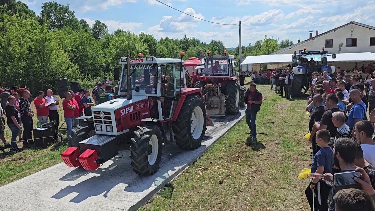 Steyr 8080 vs IMT 577 P traktorijada Prijedor 2024