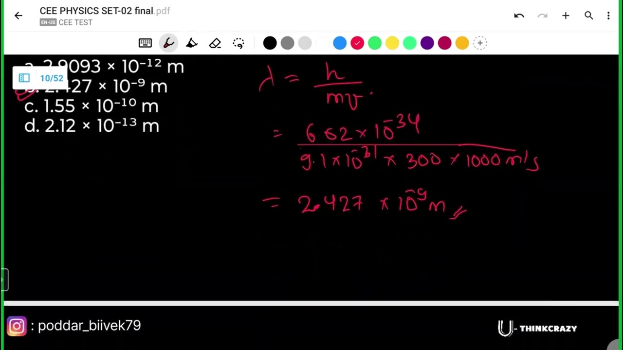 Weekly Solution Test Video| CEE-set02