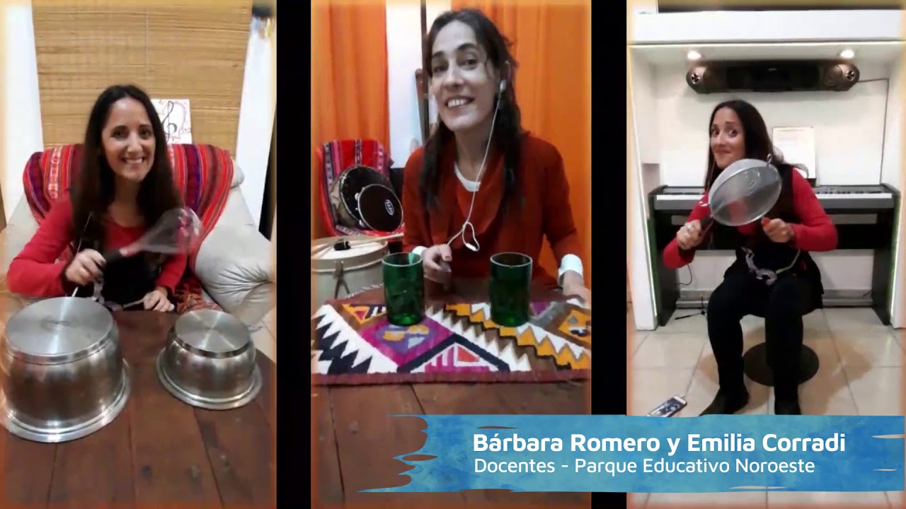 Chicos y Grandes a Cocinar - #Música en Casa - Parque Educativo Noroeste