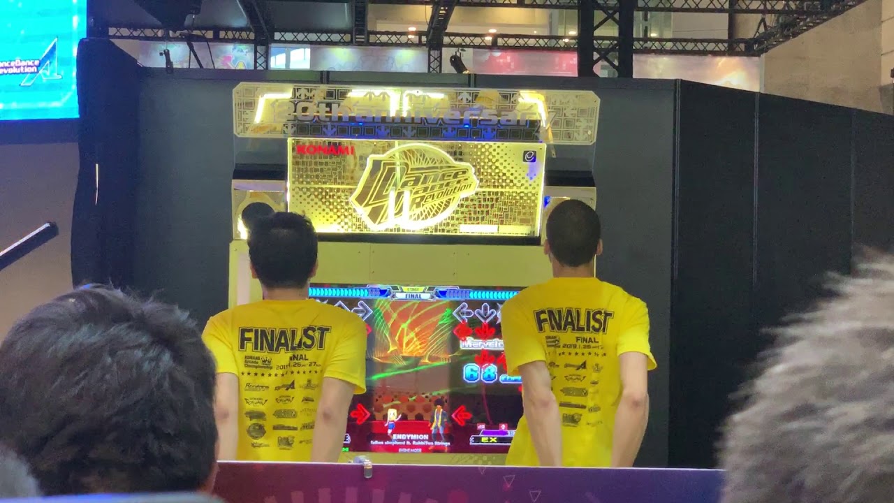 [KAC2019 DDR] 決勝 FEFEMZ vs CHRS4LFE 2曲目