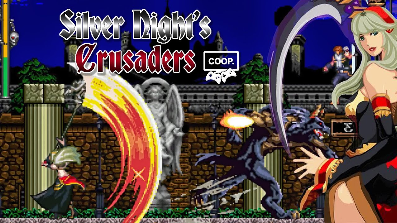 Silver Night's Crusaders (OpenBOR) Gameplay - 2P Co-op Playthrough