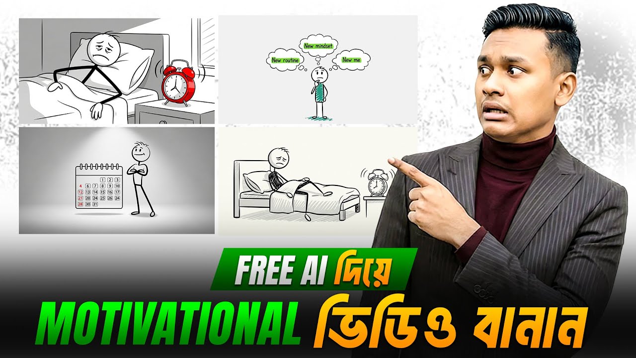 How To Create VIRAL AI Motivational Videos in 2026 (100% FREE Tools) – No Skills Needed✅
