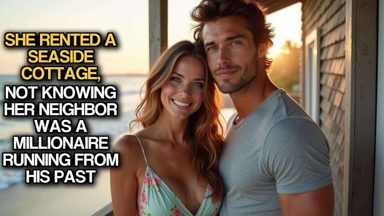 She Rented a Seaside Cottage, Not Knowing Her Neighbor Was a Millionaire Running From His Past
