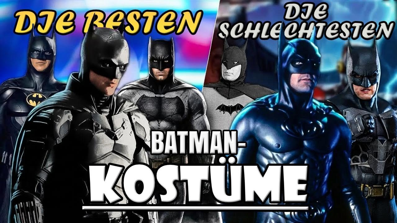 Batman: Die coolsten und peinlichsten Film-Kostüme