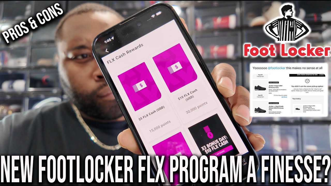 EXPOSING THE TRUTH ABOUT THE NEW FOOTLOCKER FLX PROGRAM! PROS & CON!