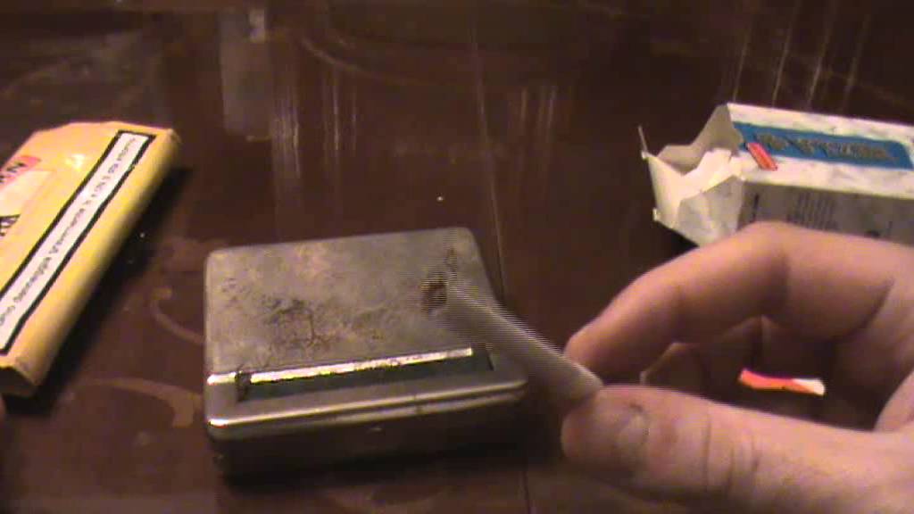 Tutorial come fare sigarette con macchinetta e REGOLAZIONE diametro