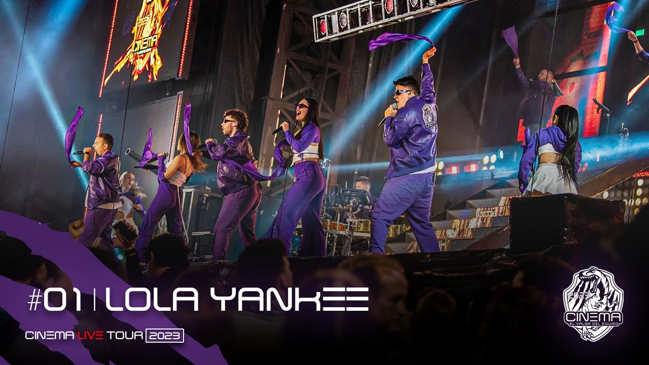 ORQUESTA CINEMA 2023 | #01 LOLA YANKEE | #CinemaLiveTour2023