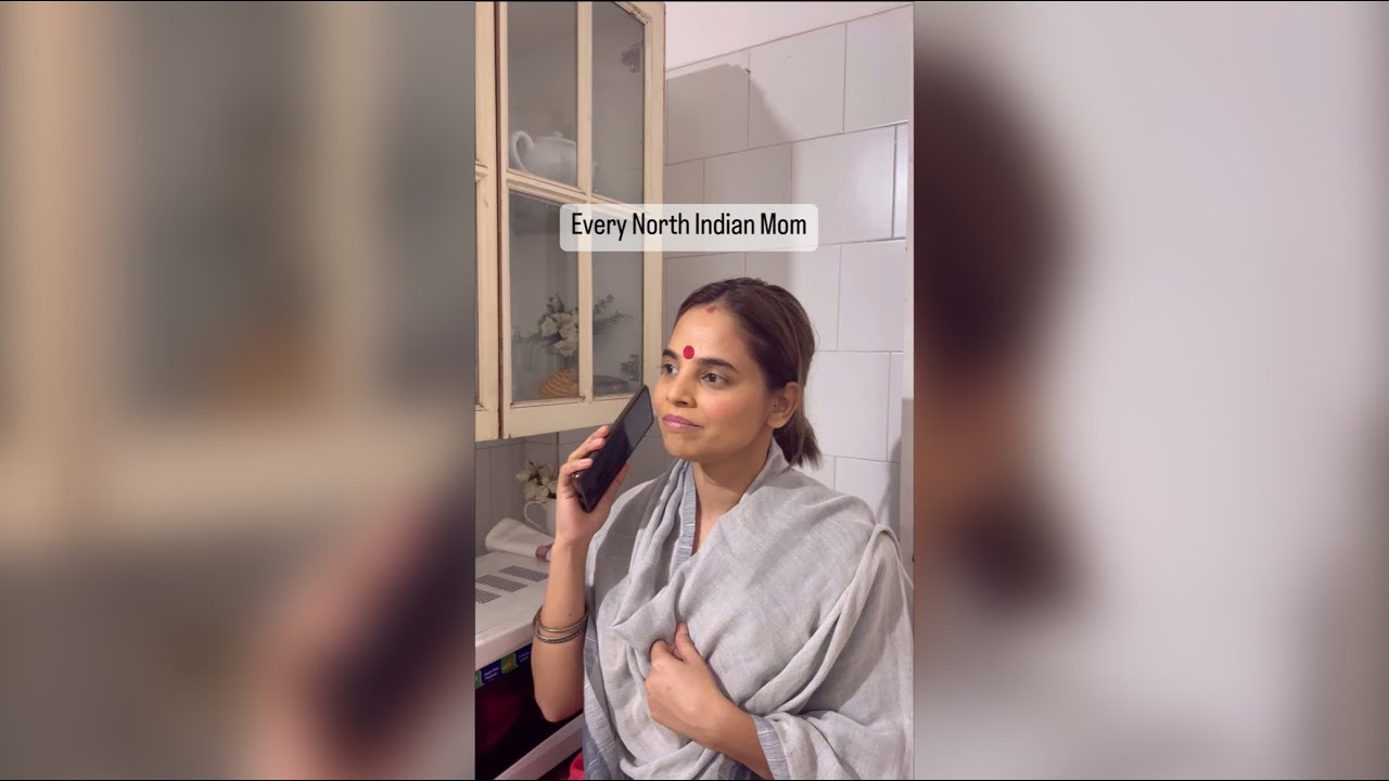 Every Indian Mom to their Daughter. #indian #maa #mother #mata #funny #memes #up #reels #viral