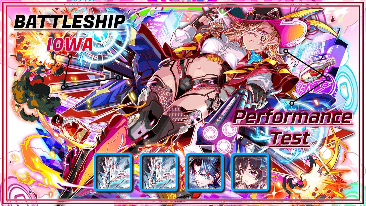 Crash Fever JP (クラフィ) - Battleship: Iowa [Performance Test]