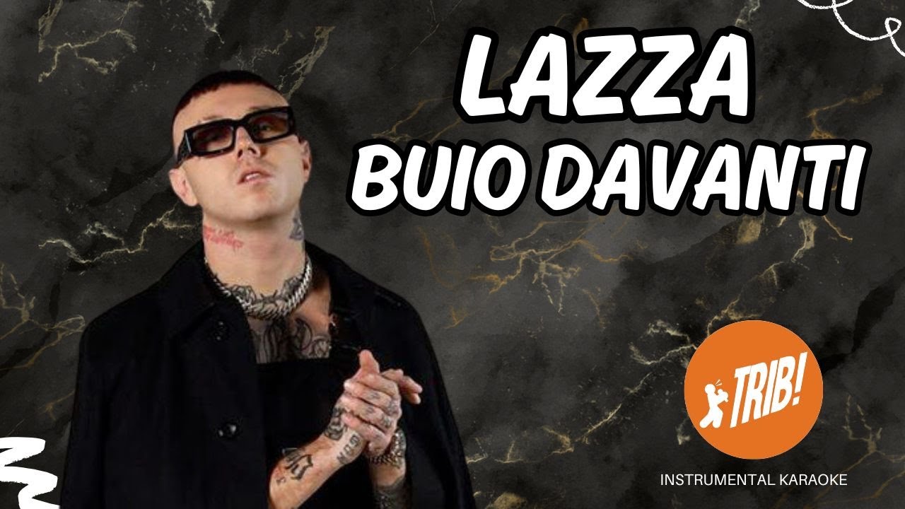 BUIO DAVANTI - Lazza (JAM) #karaoke