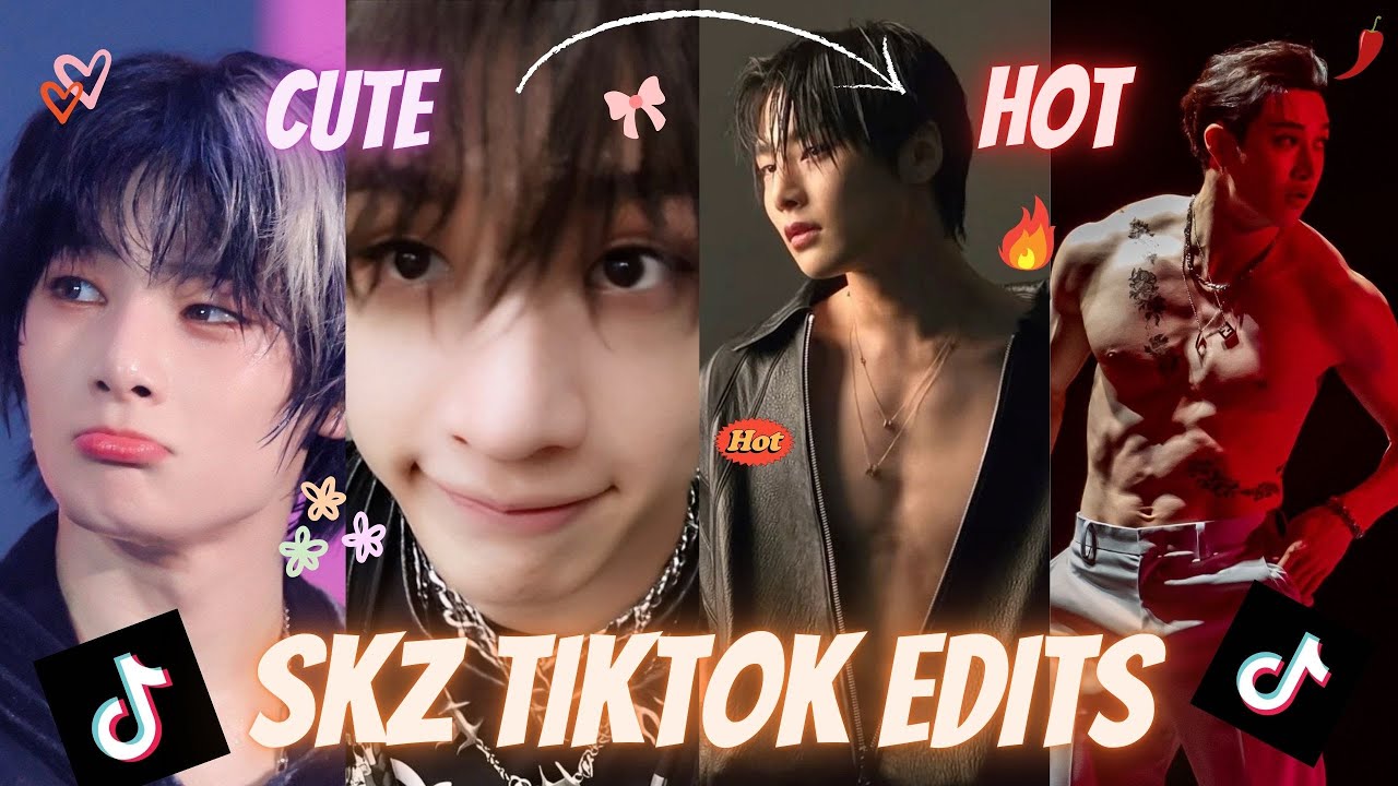 SKZ CUTEST TO HOTTEST TIKTOK EDITS BC THEIR DUALITY ARE INSANE