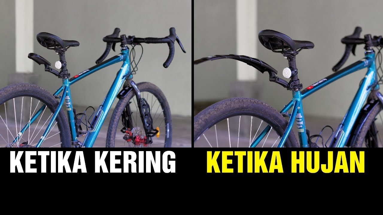 Fender Sepeda ini Bisa Memanjang dan Memendek Sesuai Kebutuhan || spakbor sepeda retractable