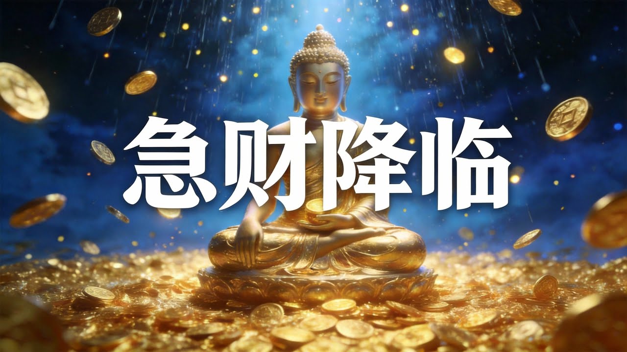 药师佛赐财咒，连接宇宙财富能量，三天内见财