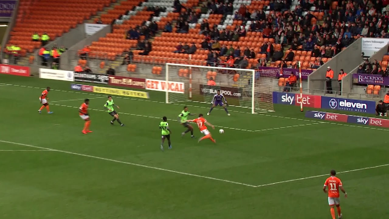 Blackpool v AFC Wimbledon highlights