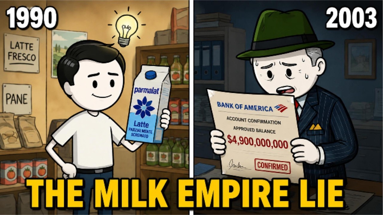 The $20 BILLION Dollar Hole: Europe's Biggest Corporate Fraud (Parmalat)