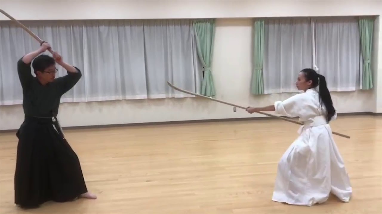 薙刀殺陣（受け太刀）