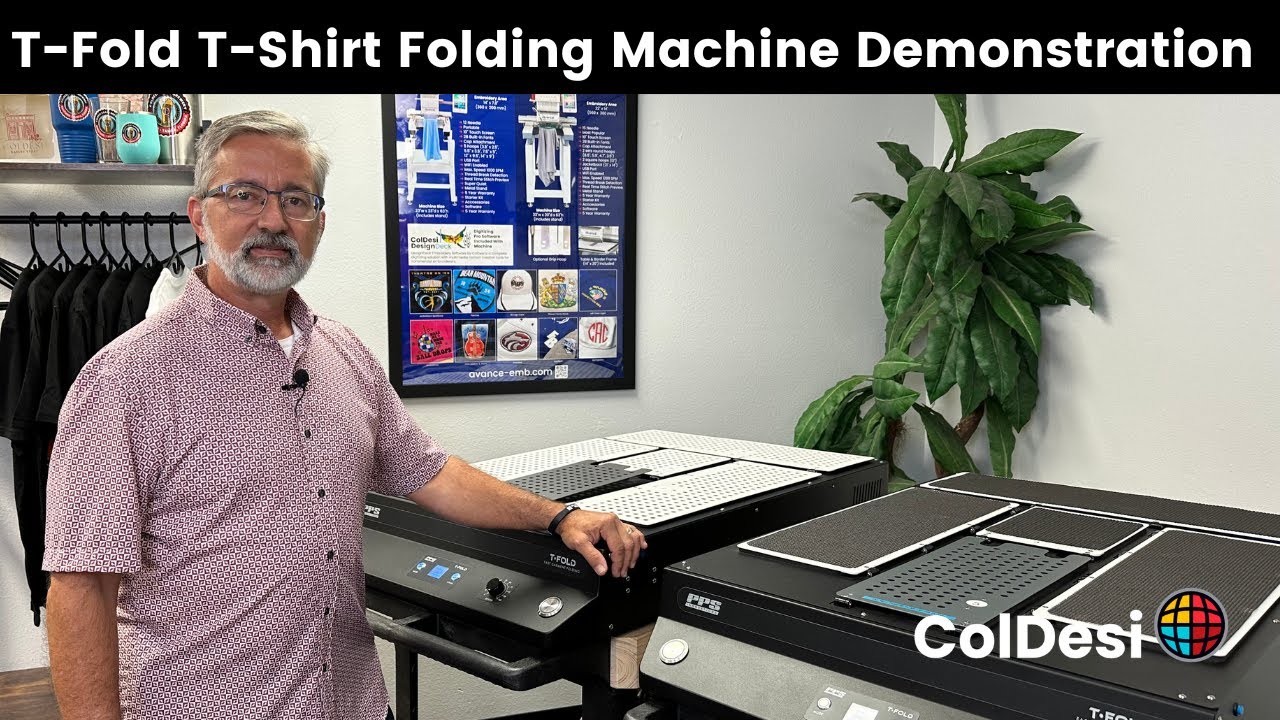 Maximize Efficiency and Quality: Why Your Custom Apparel Business Needs the T Fold Machine