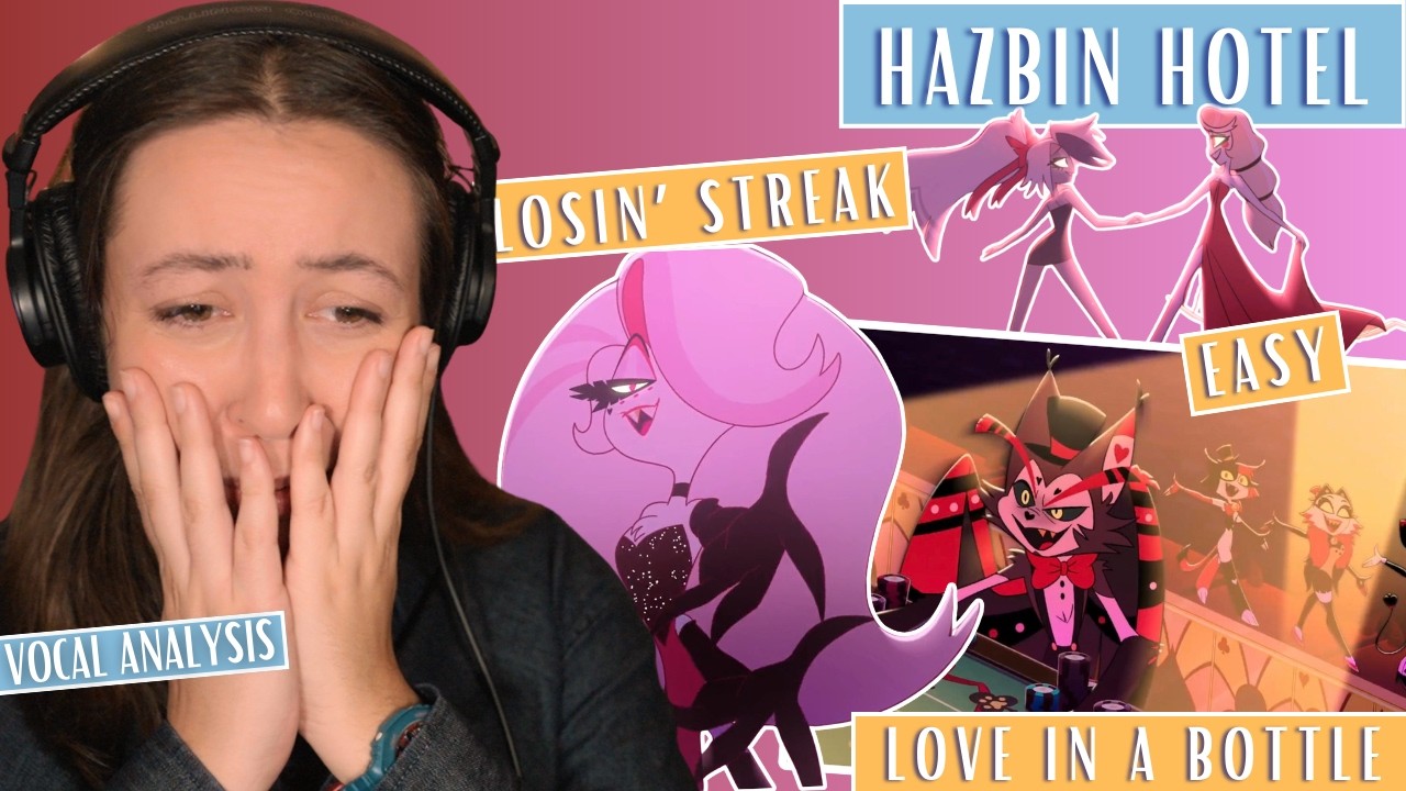 From LOVE IN A BOTTLE to LOSIN' STREAK to EASY - HAZBIN HOTEL (Reaction & Analysis)