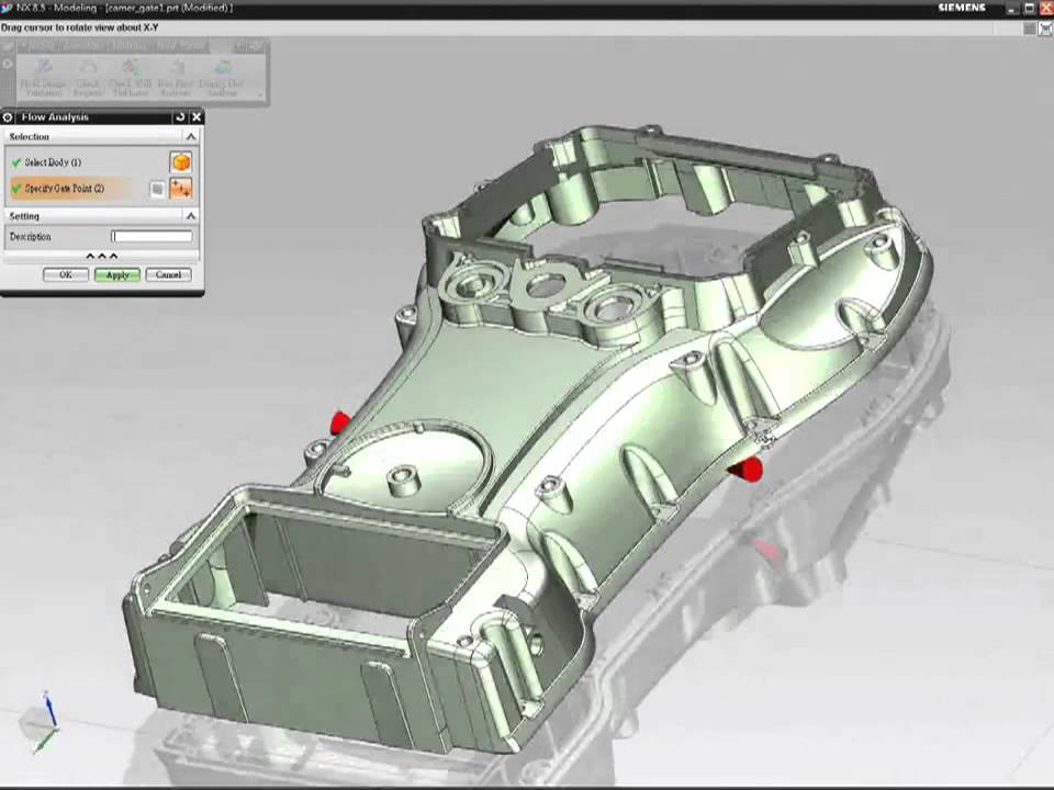 Moldex3D Mold Filling Simulation Technology Integrated