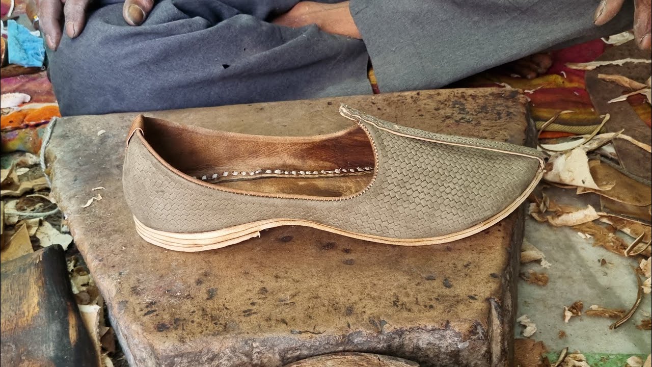 Experience the Indigenous Art of Crafting Pure Leather Shoes