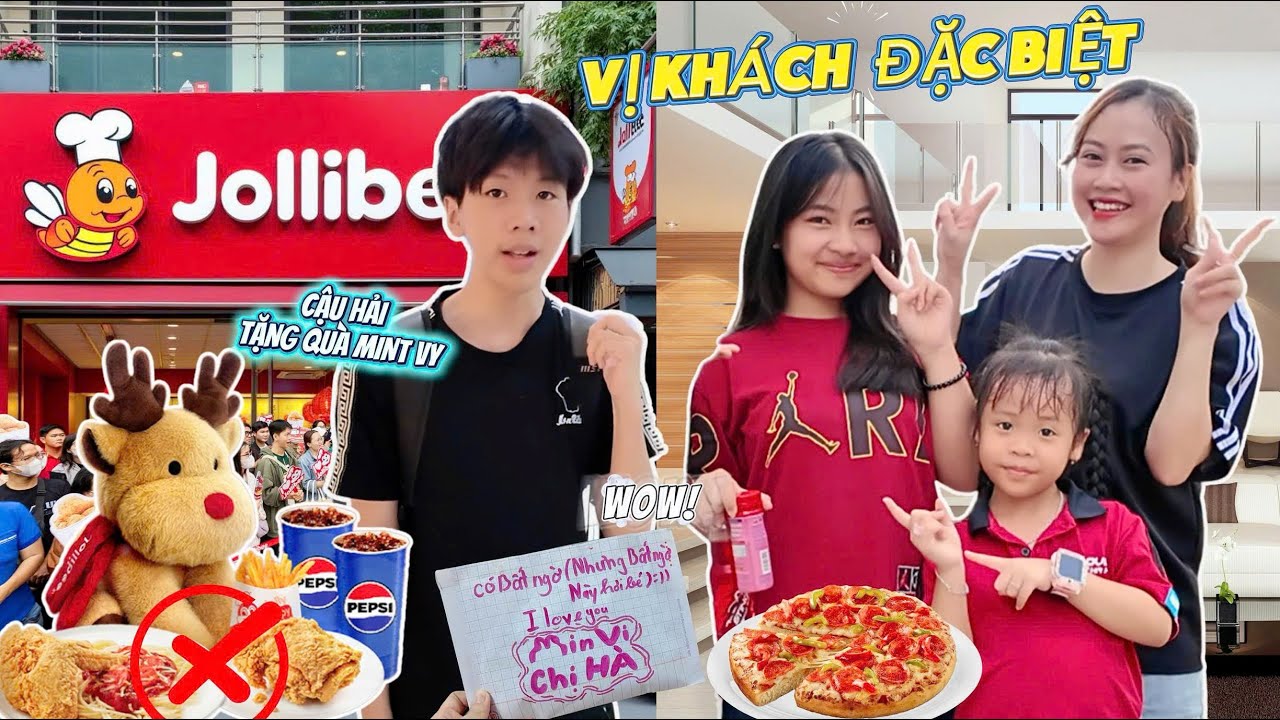 😢 Mint Vy Ốm, Chị Nguyệt Đến Thăm &ndash; Cậu Hải Chạy Xe Khắp H&agrave; Nội Săn G&agrave; Jollibee Lấy Tuần Lộc Tặng Vy