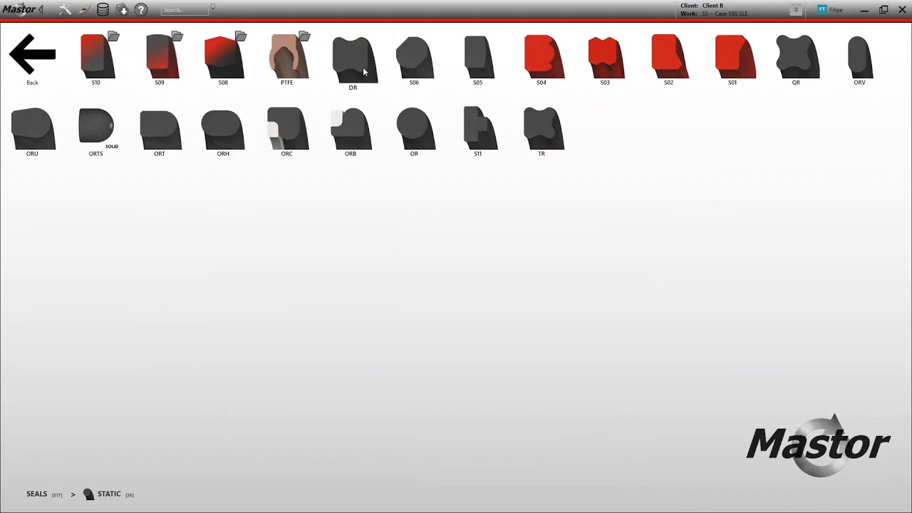 FastSealCreator5 - Work database, basic aspects