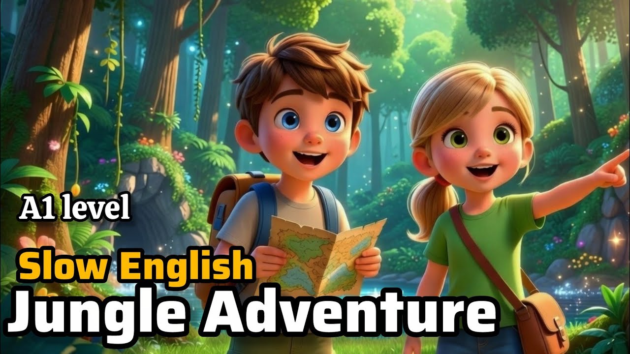  Jungle Adventure | Easy English Listening Story (A2 Level) - Giving and Kindness