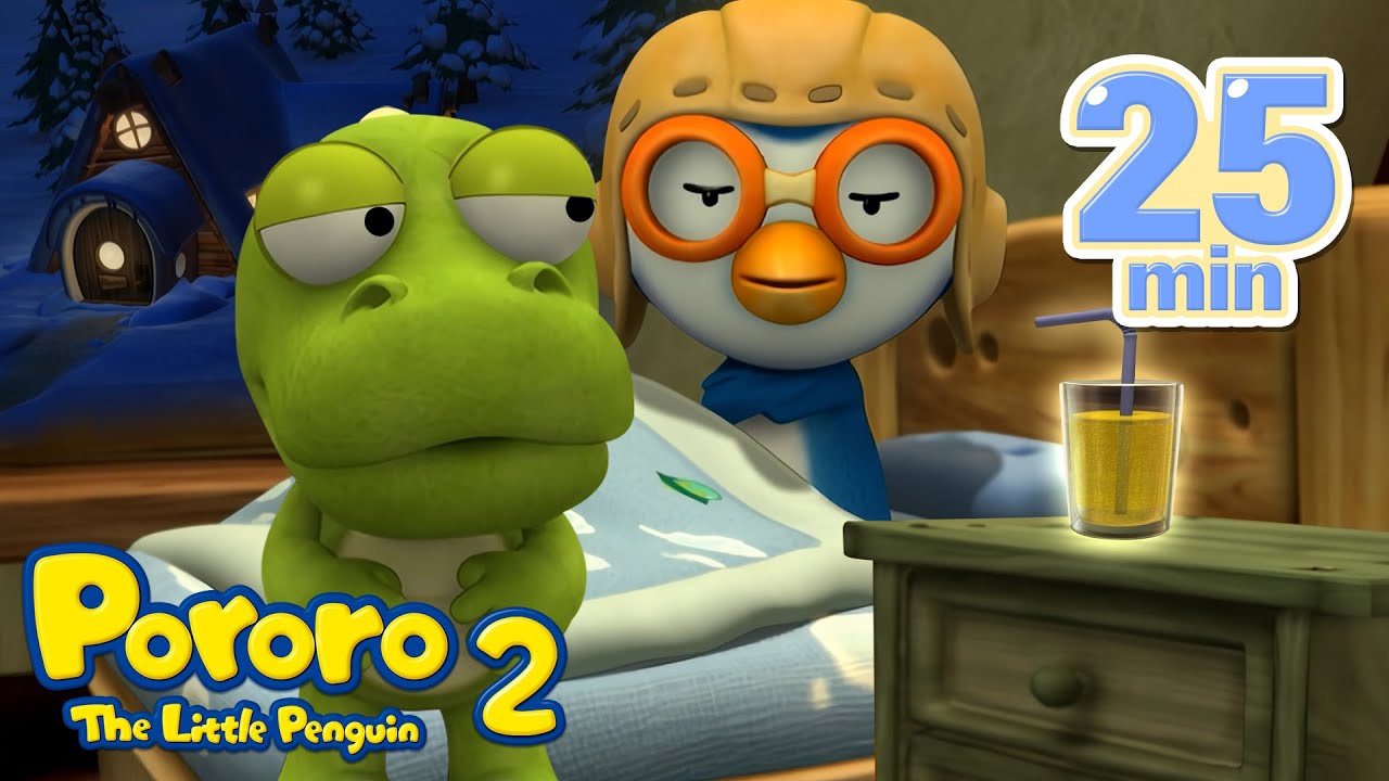 Pororo Season2 [4K] 21-25 | Learn Good Habits | Pororo Episode Club
