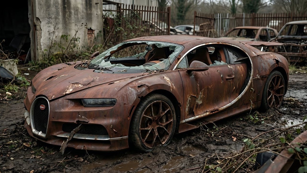ASMR Bugatti Vision GT Car Restoration | Full Rebuild From Broken to Brilliant 