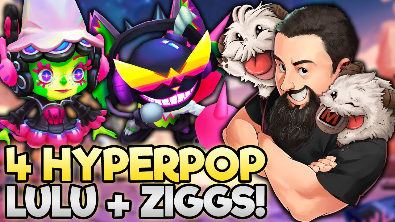 4 Hyperpop - Glitt3rb0mb Brings The Party!! | TFT Remix Rumble | Teamfight Tactics
