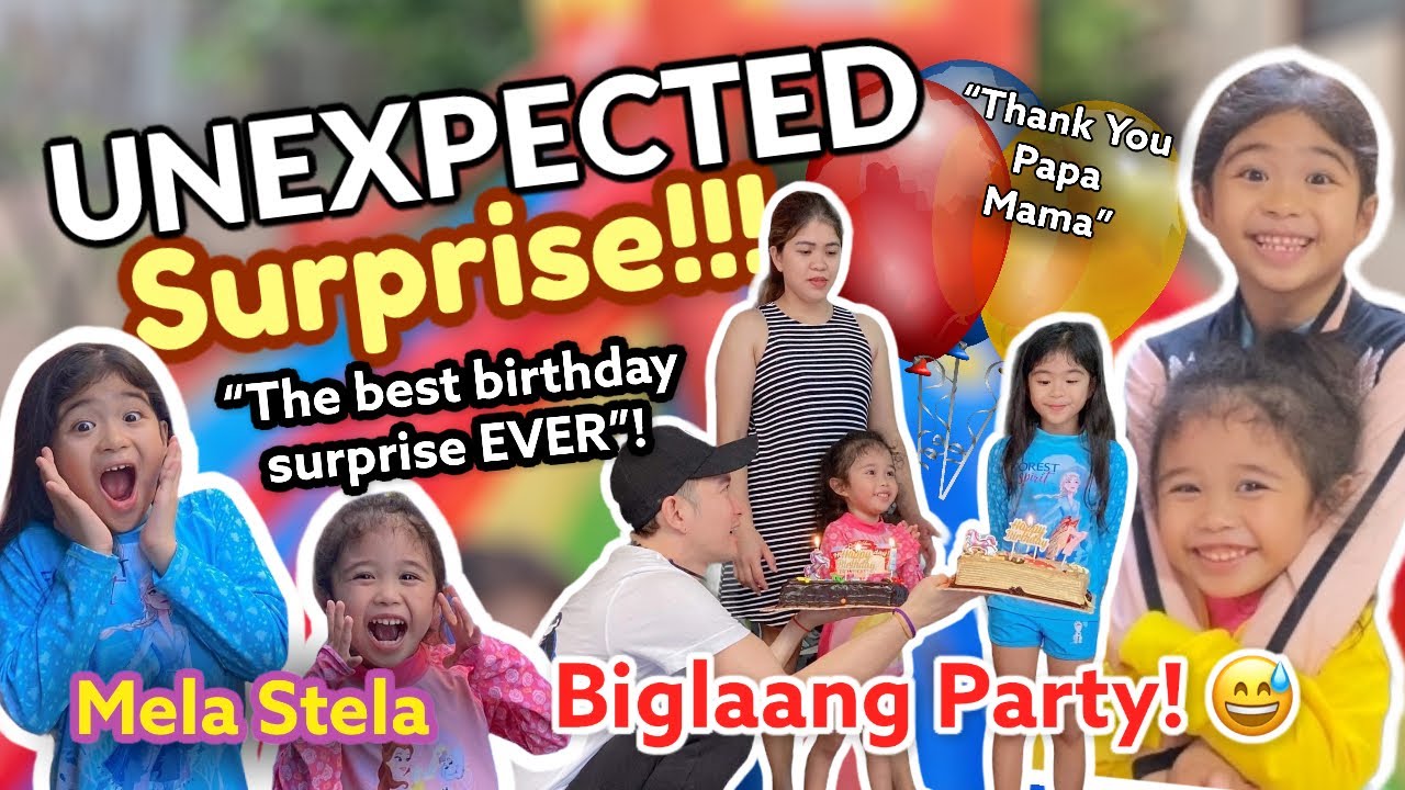 Unexpected Big Surprise | Mela and Stela Double Celebration | Melason Family Vlog