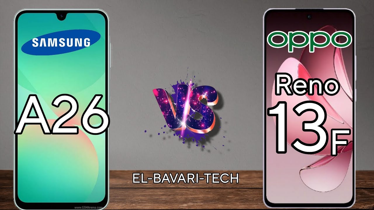 Oppo Reno 13F vs Samsung A26
