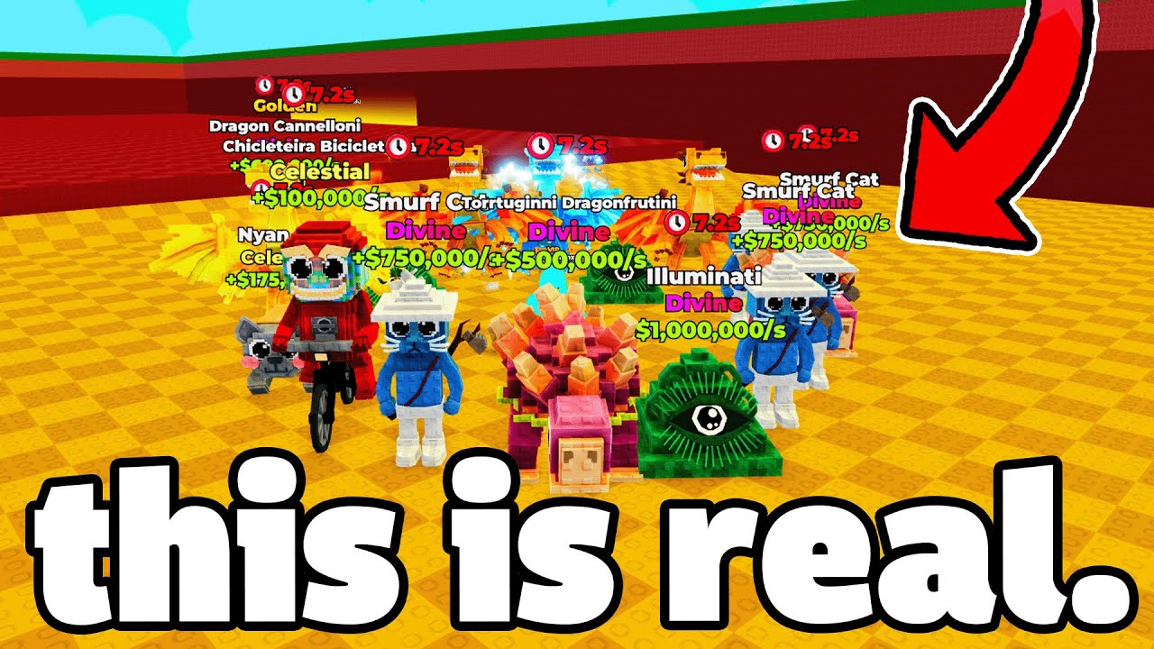 I BROKE the NEW BEST TSUNAMI BRAINROT GAME...