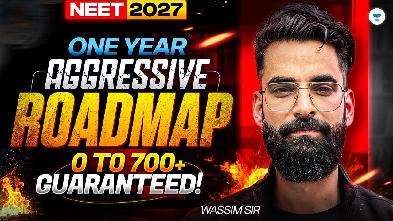 From ZERO to 700+ in NEET 2027 📈 Aggressive Strategy by Wassim Bhat