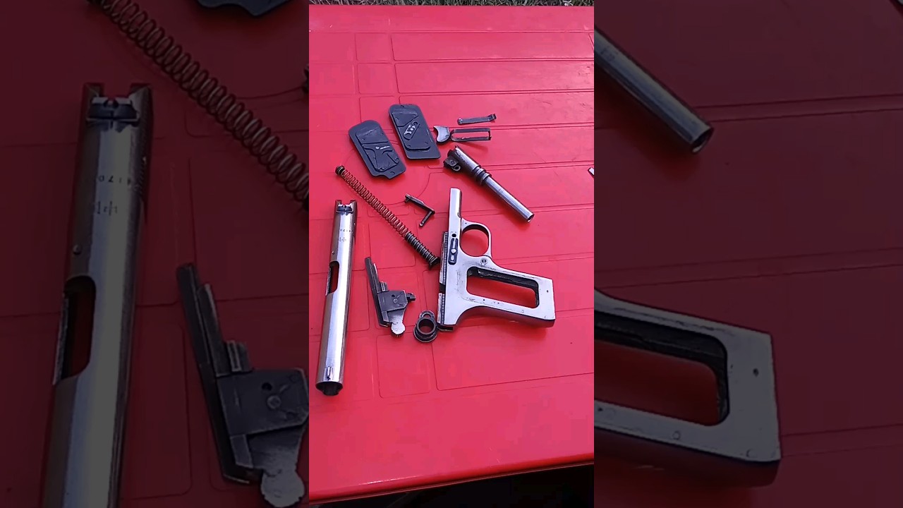 30 bore pistol fully assembled #pistolskin #militaryweapon #assaultrifle #centuryarms #weapon