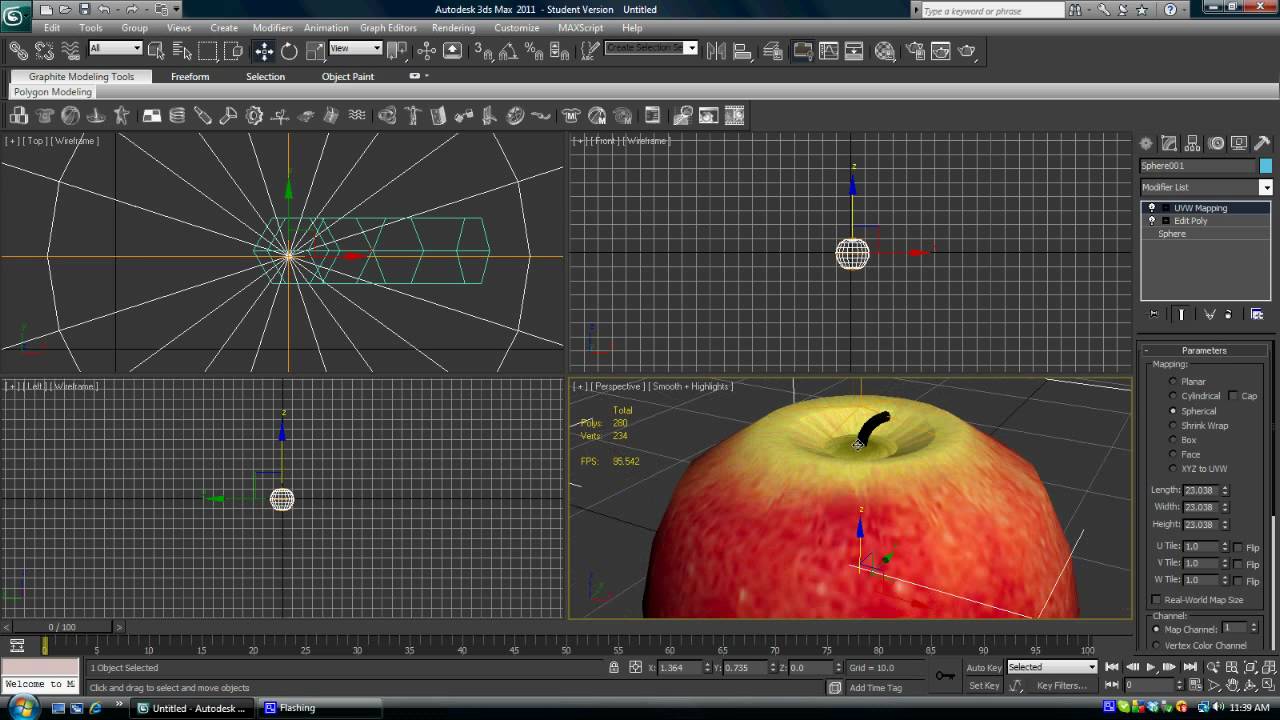 Modeling with 3ds Max: Modeling an Apple