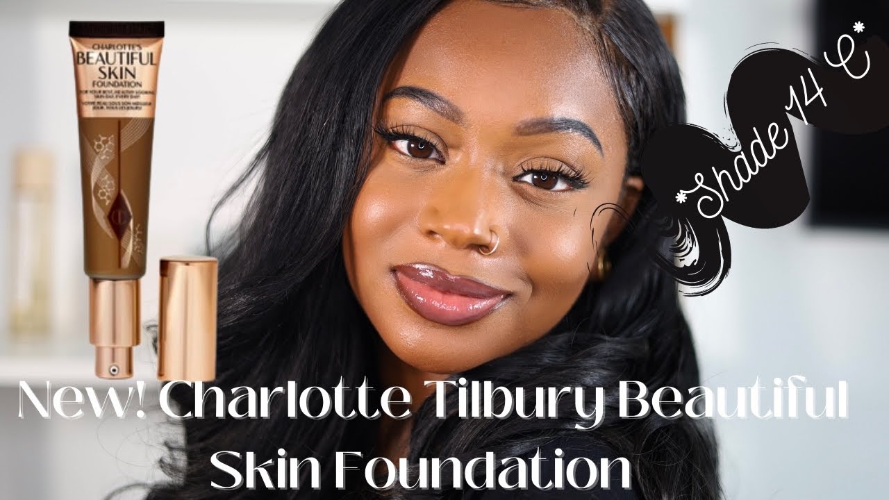 New! Charlotte Tilbury Beautiful Skin Foundation  Review * Shade 14 C*