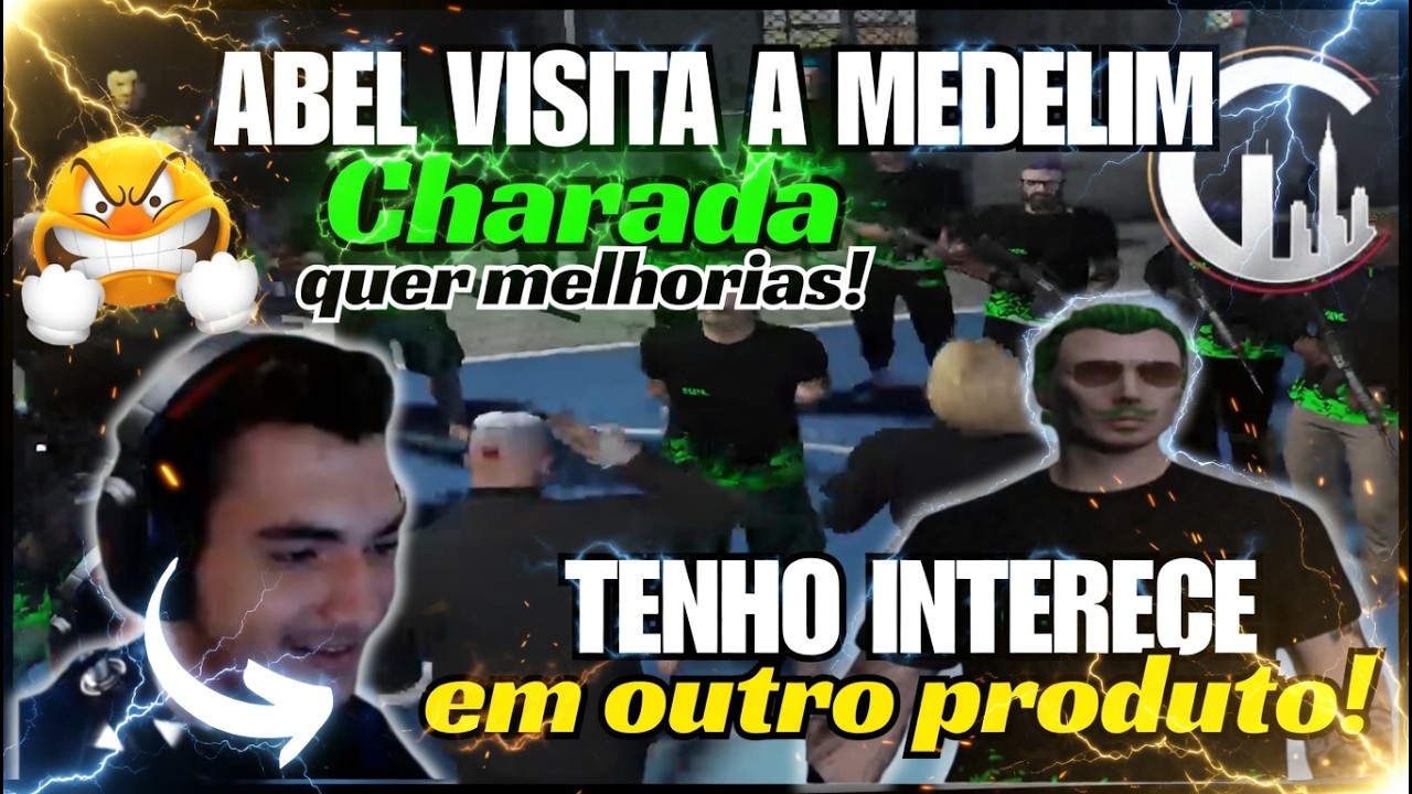CHARADA QUER MELHORAR SEU PRODUTO E APRESENTA SUA TROPA P/ ABEL! 👊😎 E AINDA VAI CHEGAR MAIS!
