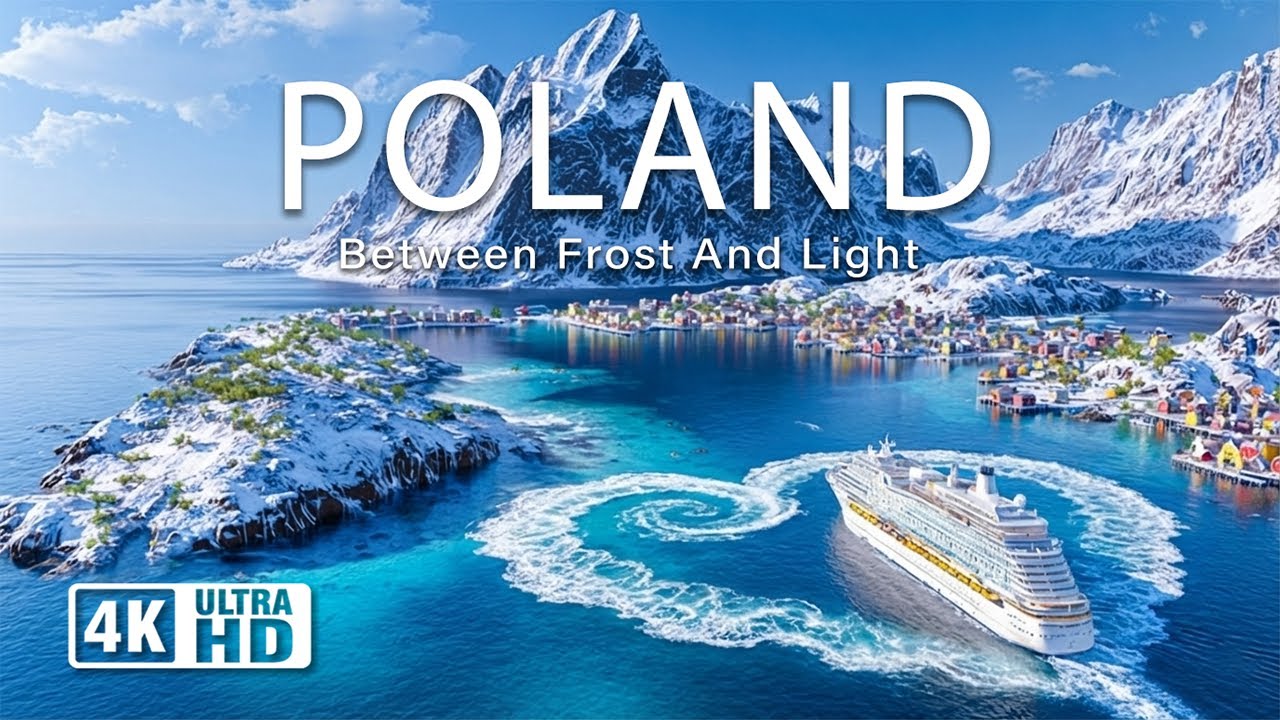 POLAND 4K ❄️ Deep House Chill Mix 🎧 Snowy Alleys, Golden Lights & Cozy Winter Vibes