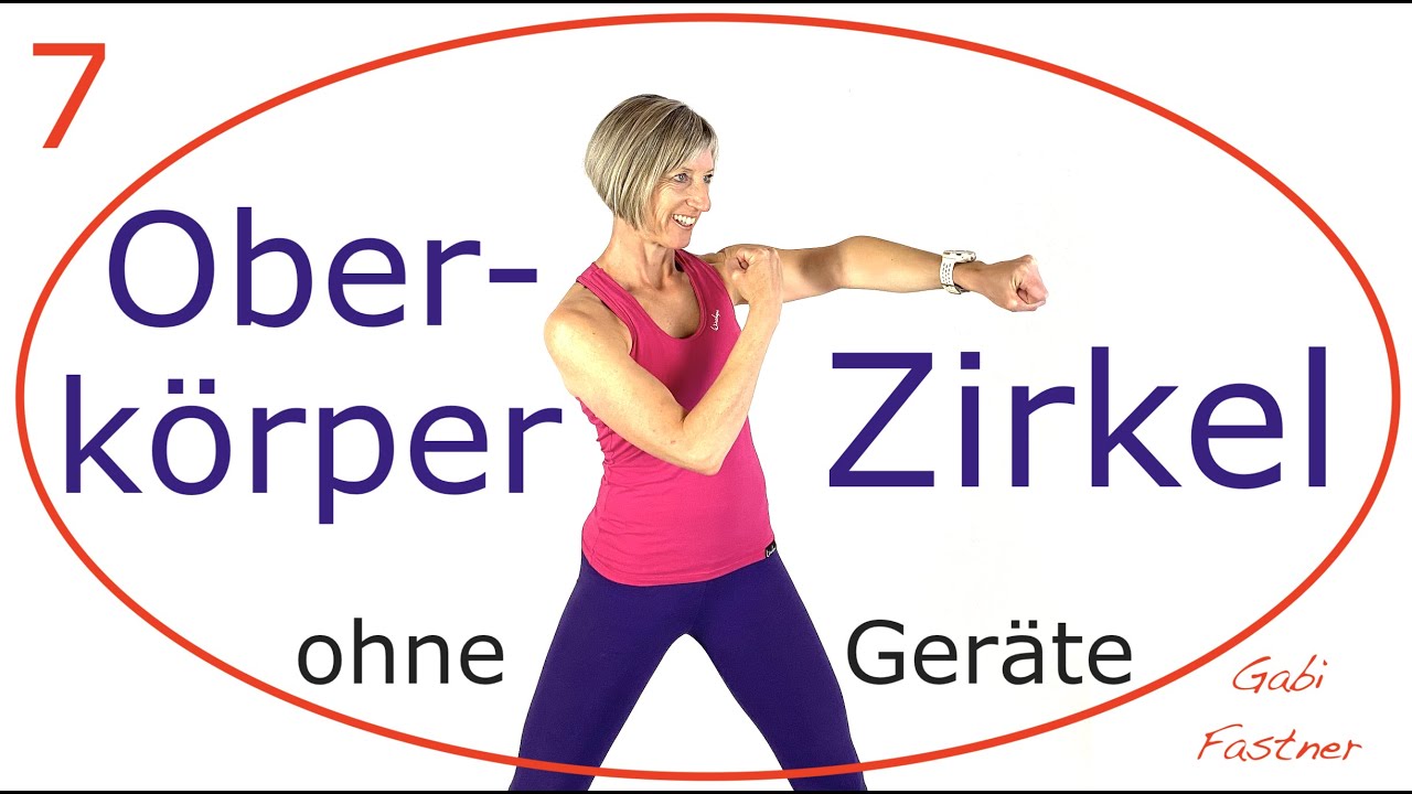 💫30 min. Oberkörper-Zirkel | ohne Geräte