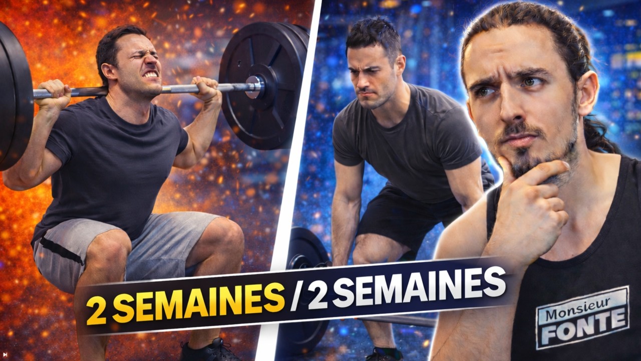 La meilleure façon de cycler squat et soulevé de terre