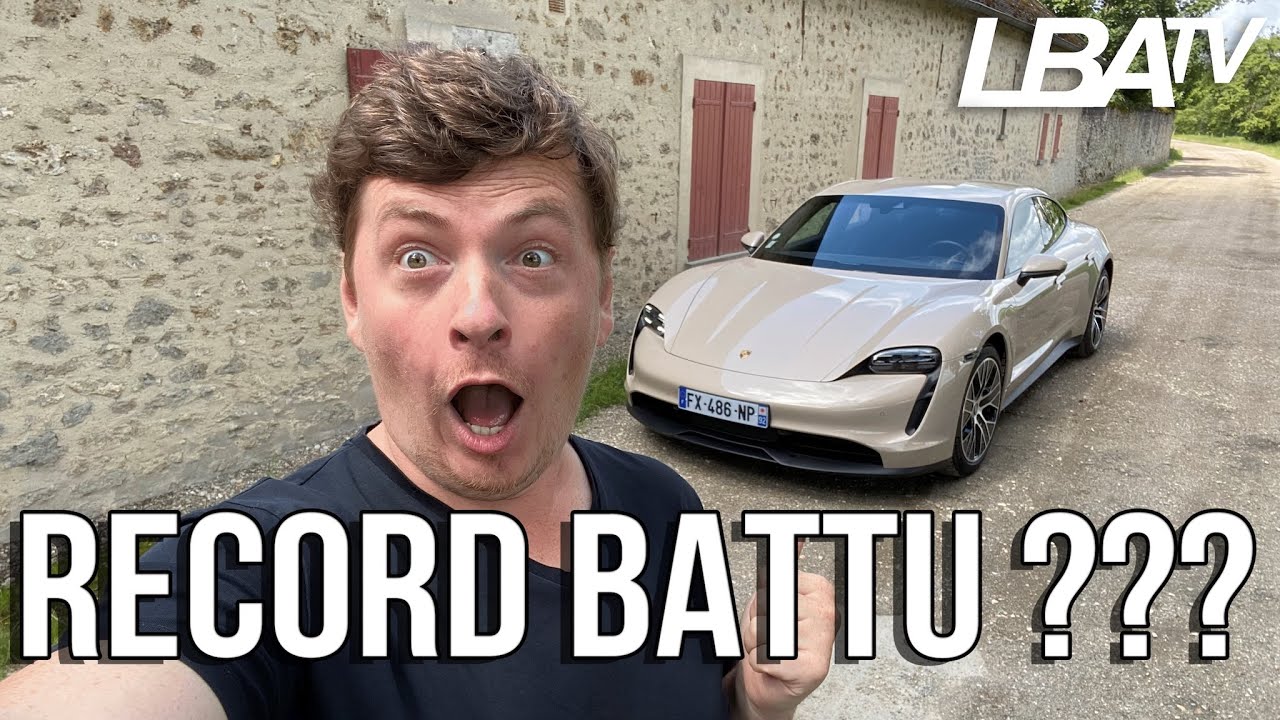 Record d'autonomie en Porsche Taycan ! Plus de 700 km ???